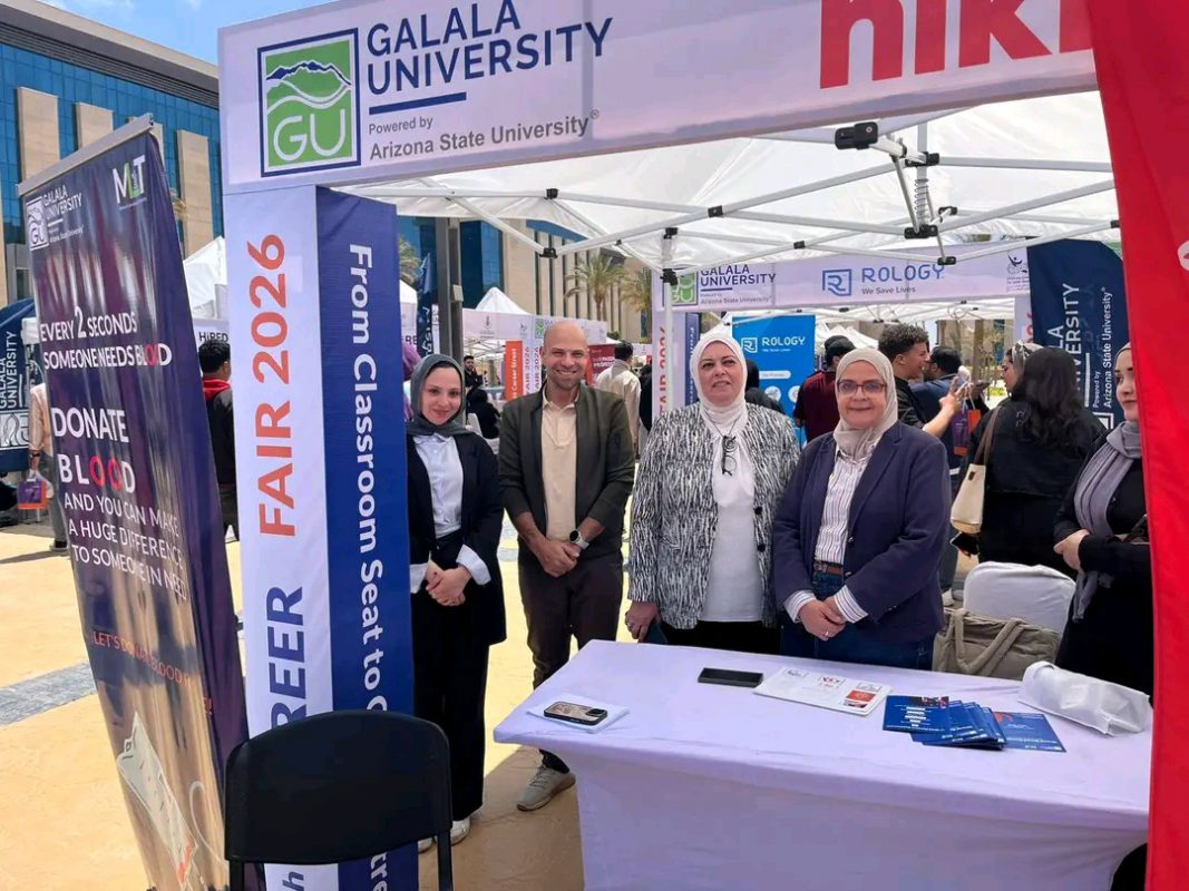 برنامج التبرع التطوعي المنتظم ٥ ل ١ تم انطلاق الحملة الرابعة للتبرع بالدم فى خلال العام الجامعي ٢٠٢٥ – ٢٠٢٦